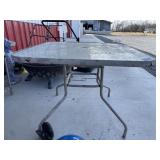 Glass Topped Patio Table w/Chairs