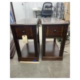 2 - End Tables 13"L x 22"W x 23"H