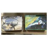 2 Pcs - AMT Leif Ericson Space Ship in box