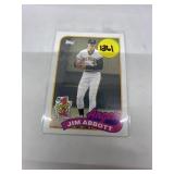 Baseball Card - Jim Abbott