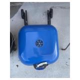 Blue Metal Charcoal BBQ Pit
