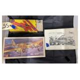 3 Pcs - Assorted Airplane Models in Box - Aurora