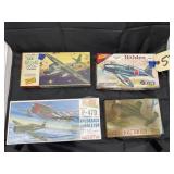 4 Pcs - Model Airplanes - Lynchburg Nichimo