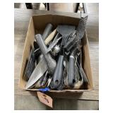 Box of Assorted Cooking Utensils - Flatware