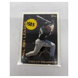 Baseball Card - Julio Franco