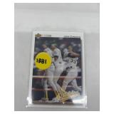 Baseball Card - Jose Canseco