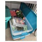 2 - Plastic Bins w/Lids - Incense - Looms