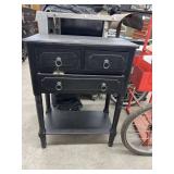 Night Stand 3-Drawer 24"L  x13"W x 31"H