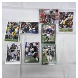 LOT OF STAR FOOTBALL RECEIVER CARDS