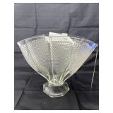 Glass Fan Vase