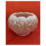 Fenton Pink Opalescent Iridescent Bowl