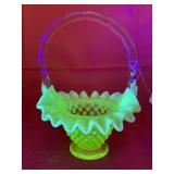 Fenton Decorative Basket