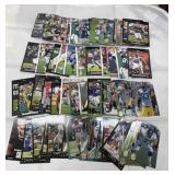 LARGE LOT OF FOOTBALL STAR CARDS