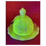 Fenton Butter Dish w/Lid