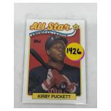Baseball Card - Kirby Puckett
