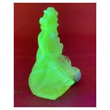 Fenton Mossey Glass 1982 Quinn Star Slag Glass