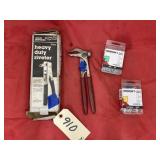 4 Pcs - Riveter & Nails - Hammer/Plier