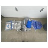 Pile of Assorted Tarps