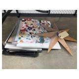 Pile of Assorted Wall Art