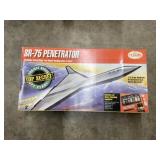Testors SR-75 Penetrator Plastic Model Plane NIB