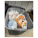 Fall Arts & Crafts Supplies in Plastic Bin w/Lid