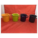 4 Pcs - Fiesta Coffee Cups