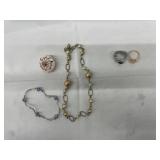 Bag of Assorted Costume Jewelry