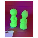 Vintage Fenton Praying Boy & Girl