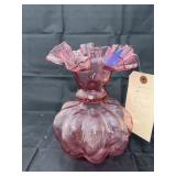 Pink Glass Vase