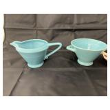 2 Pcs - Fiesta Creamer & Sugar