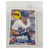 Baseball Card - Jose Canseco