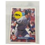 Baseball Card - Don Mattingly