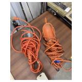 2 Pcs - Drop Light Ext Cord