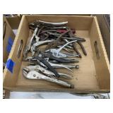 Box of Assorted Pliers
