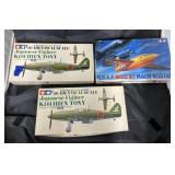 3 Pcs - Tamiya Airplane Model - Mockbuster
