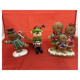 3 Pcs - Christmas Decorative Figures