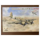 Takom Henschel Plastic Airplane Model in box