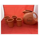 Fiesta Pitcher w/4 Glasses