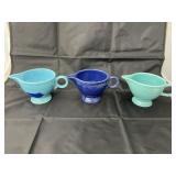 3 Pcs - Fiesta Creamers