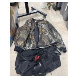 Stearns Camo Jacket & Duffle Bag