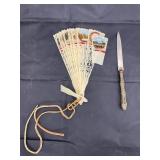 Letter Opener - Plastic Fan