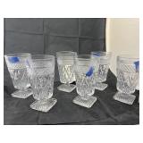 6 Pcs - Glass Drinking Glasses