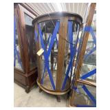 Wood Lighted Display Cabinet