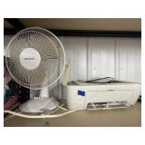 HP 2752E Deskjet Printer & Pelonis Elec Desk Fan