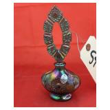 Carnival Fenton Perfume Jar