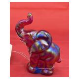 Fenton Glass Elephant Figurine
