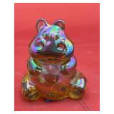 Carnival Fenton Glass Hippopotamus Figurine