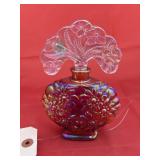Carnival Fenton Perfume Jar