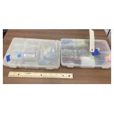 2 Pcs - Small Fishing Lure Organizer w/Contents