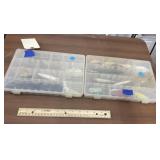 2 Pcs - Small Fishing Lure Organizer w/Contents